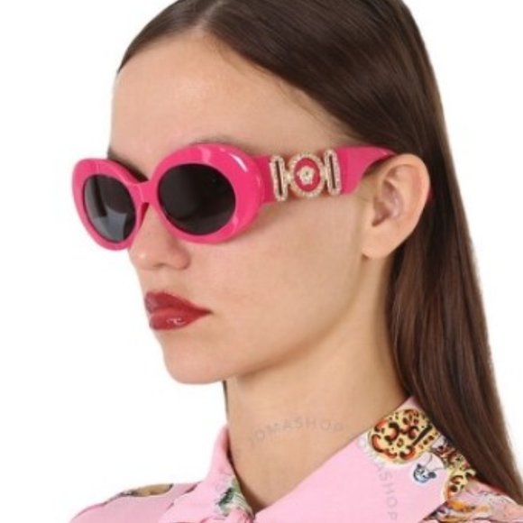 Versace | Accessories | New Versace Medusa Women Oval Pink  display picture 2